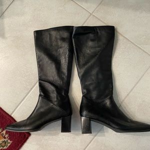 New Stuart Weitzman leather boots high heel 5 B